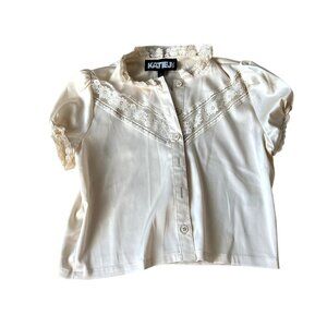 Katie J NYC Tiffany Top in Ivory